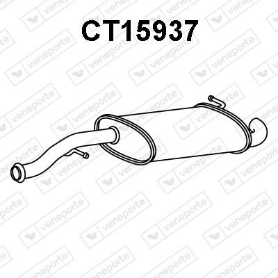 Veneporte CT15937 End Silencer CT15937: Buy near me in Poland at 2407.PL - Good price!