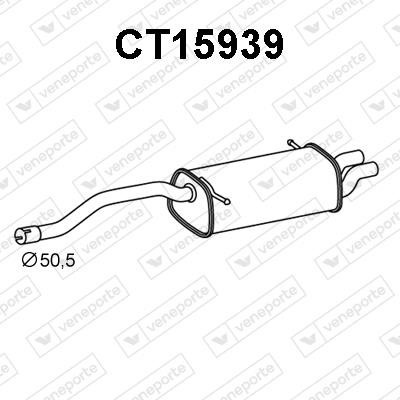 Veneporte CT15939 End Silencer CT15939: Buy near me in Poland at 2407.PL - Good price!