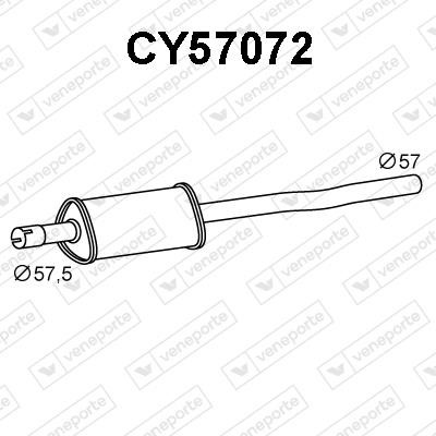 Veneporte CY57072 Vorschalldämpfer CY57072: Kaufen Sie zu einem guten Preis in Polen bei 2407.PL!