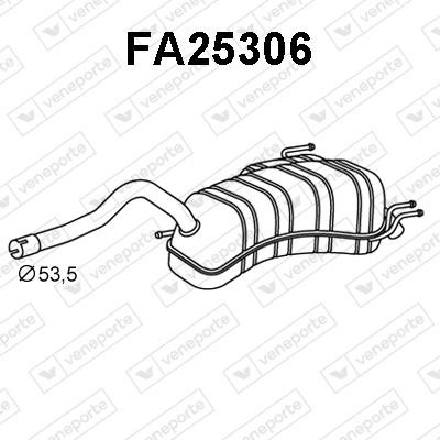 Veneporte FA25306 Shock absorber FA25306: Buy near me in Poland at 2407.PL - Good price!