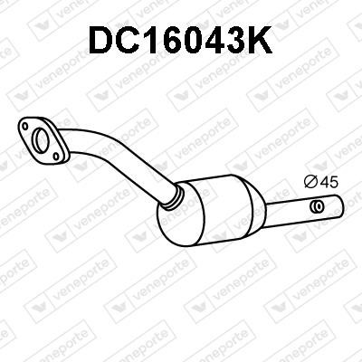 Veneporte DC16043K Tłumik DC16043K: Dobra cena w Polsce na 2407.PL - Kup Teraz!