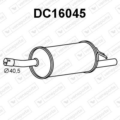 Veneporte DC16045 Shock absorber DC16045: Buy near me in Poland at 2407.PL - Good price!