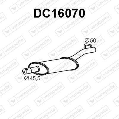 Veneporte DC16070 Shock absorber DC16070: Buy near me in Poland at 2407.PL - Good price!