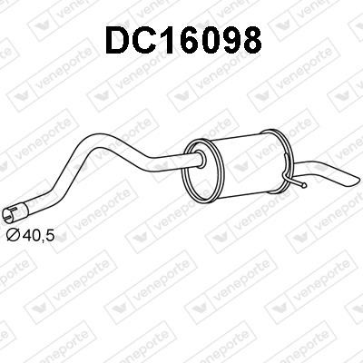 Veneporte DC16098 End Silencer DC16098: Buy near me at 2407.PL in Poland at an Affordable price!