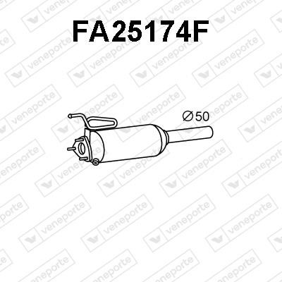 Veneporte FA25174F Filter FA25174F: Buy near me in Poland at 2407.PL - Good price!