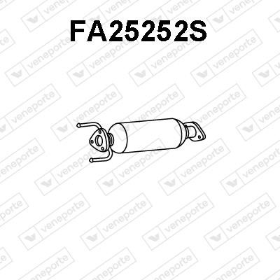 Veneporte FA25252S Diesel particulate filter DPF FA25252S: Buy near me in Poland at 2407.PL - Good price!