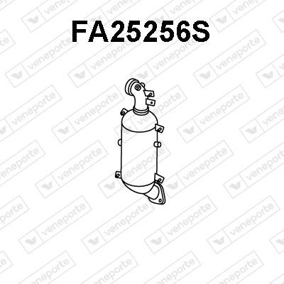 Veneporte FA25256S Diesel particulate filter DPF FA25256S: Buy near me in Poland at 2407.PL - Good price!