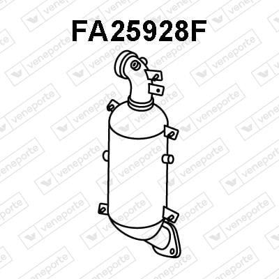 Veneporte FA25928F Diesel particulate filter DPF FA25928F: Buy near me in Poland at 2407.PL - Good price!