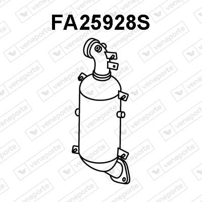 Veneporte FA25928S Diesel particulate filter DPF FA25928S: Buy near me at 2407.PL in Poland at an Affordable price!