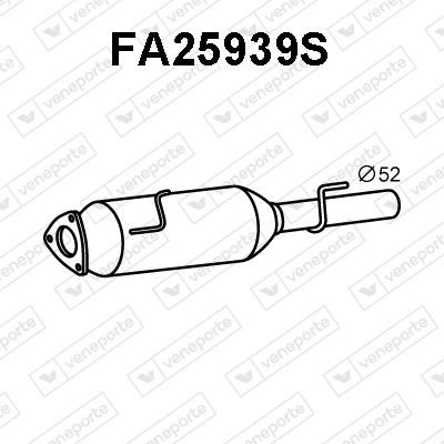 Veneporte FA25939S Filtr cząstek stałych DPF FA25939S: Dobra cena w Polsce na 2407.PL - Kup Teraz!