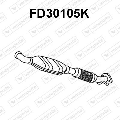 Veneporte FD30105K Катализатор FD30105K: Отличная цена - Купить в Польше на 2407.PL!