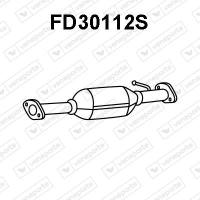 Veneporte FD30112S Фильтр сажевый DPF FD30112S: Отличная цена - Купить в Польше на 2407.PL!