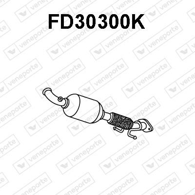 Veneporte FD30300K Каталізатор FD30300K: Приваблива ціна - Купити у Польщі на 2407.PL!