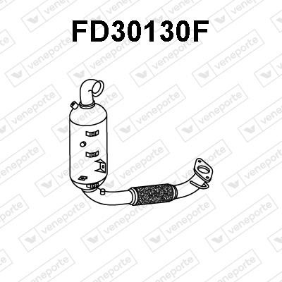 Veneporte FD30130F Фильтр сажевый DPF FD30130F: Отличная цена - Купить в Польше на 2407.PL!