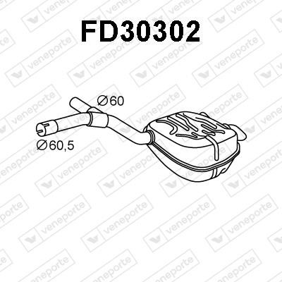 Veneporte FD30302 Stoßdämpfer FD30302: Bestellen Sie in Polen zu einem guten Preis bei 2407.PL!