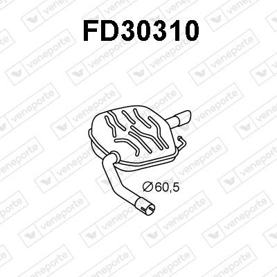 Veneporte FD30310 Stoßdämpfer FD30310: Bestellen Sie in Polen zu einem guten Preis bei 2407.PL!