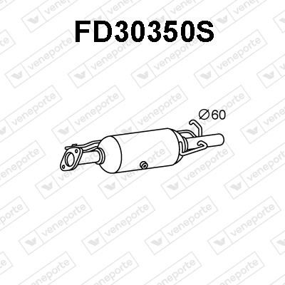 Veneporte FD30350S Diesel particulate filter DPF FD30350S: Buy near me in Poland at 2407.PL - Good price!