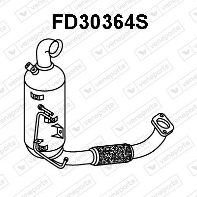 Veneporte FD30364S Diesel particulate filter DPF FD30364S: Buy near me in Poland at 2407.PL - Good price!