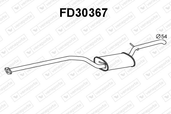 Veneporte FD30367 End Silencer FD30367: Buy near me at 2407.PL in Poland at an Affordable price!
