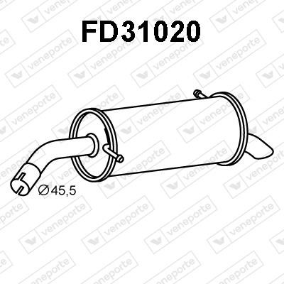 Veneporte FD31020 Endschalldämpfer FD31020: Kaufen Sie zu einem guten Preis in Polen bei 2407.PL!