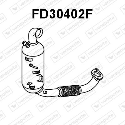 Veneporte FD30402F Dieselpartikelfilter DPF FD30402F: Kaufen Sie zu einem guten Preis in Polen bei 2407.PL!