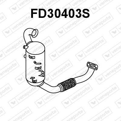 Veneporte FD30403S Diesel particulate filter DPF FD30403S: Buy near me in Poland at 2407.PL - Good price!