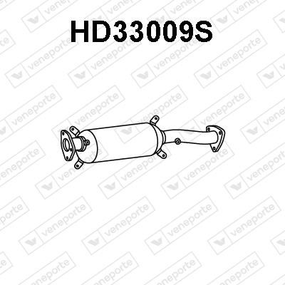 Veneporte HD33009S Diesel particulate filter DPF HD33009S: Buy near me in Poland at 2407.PL - Good price!