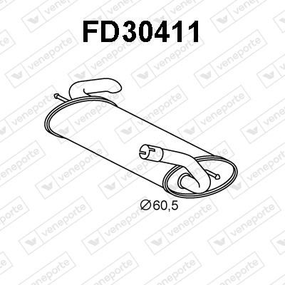 Veneporte FD30411 Endschalldämpfer FD30411: Kaufen Sie zu einem guten Preis in Polen bei 2407.PL!