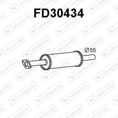 Veneporte FD30434 Vorschalldämpfer FD30434: Kaufen Sie zu einem guten Preis in Polen bei 2407.PL!