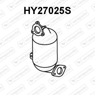 Veneporte HY27025S Diesel particulate filter DPF HY27025S: Buy near me in Poland at 2407.PL - Good price!