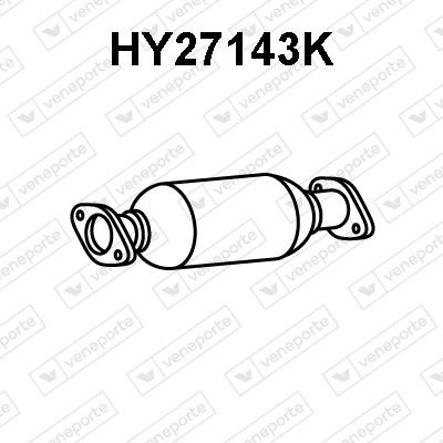 Veneporte HY27143K Catalytic Converter HY27143K: Buy near me in Poland at 2407.PL - Good price!