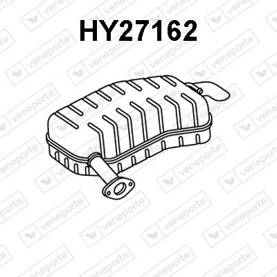 Veneporte HY27162 End Silencer HY27162: Buy near me in Poland at 2407.PL - Good price!