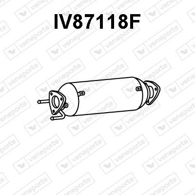 Veneporte IV87118F Diesel particulate filter DPF IV87118F: Buy near me in Poland at 2407.PL - Good price!