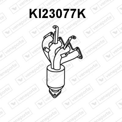 Veneporte KI23077K Catalytic Converter KI23077K: Buy near me at 2407.PL in Poland at an Affordable price!