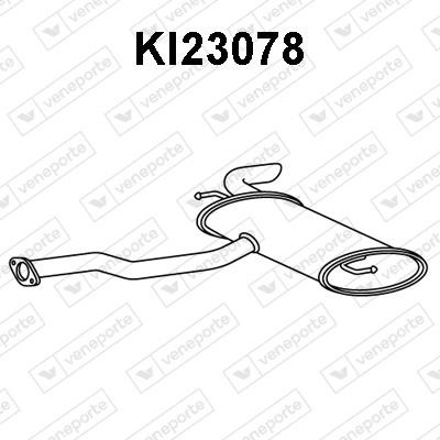 Veneporte KI23078 Амортизатор KI23078: Отличная цена - Купить в Польше на 2407.PL!