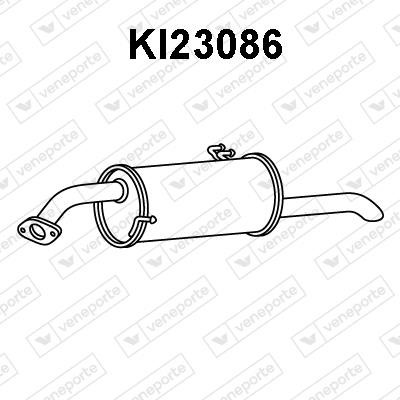 Veneporte KI23086 Shock absorber KI23086: Buy near me in Poland at 2407.PL - Good price!