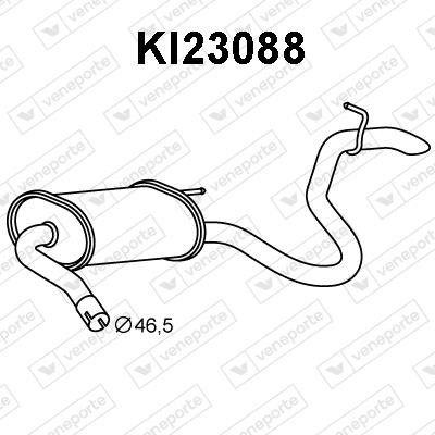 Veneporte KI23088 Амортизатор KI23088: Отличная цена - Купить в Польше на 2407.PL!