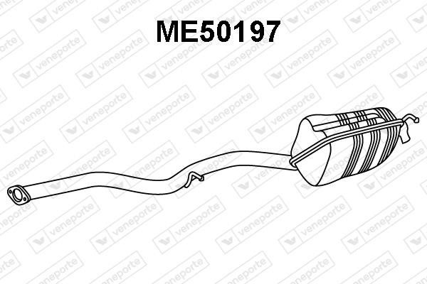 Veneporte ME50197 Shock absorber ME50197: Buy near me in Poland at 2407.PL - Good price!