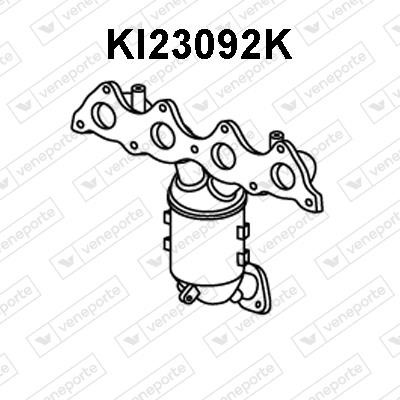 Veneporte KI23092K Каталізатор KI23092K: Приваблива ціна - Купити у Польщі на 2407.PL!