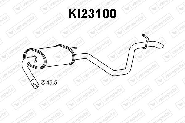 Veneporte KI23100 Endschalldämpfer KI23100: Kaufen Sie zu einem guten Preis in Polen bei 2407.PL!