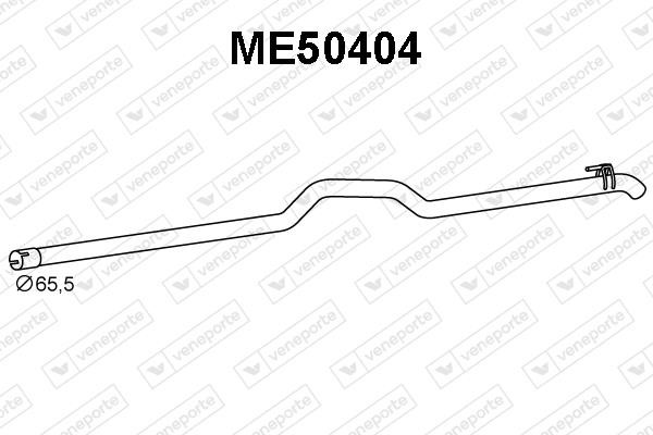 Veneporte ME50404 Exhaust pipe ME50404: Buy near me in Poland at 2407.PL - Good price!