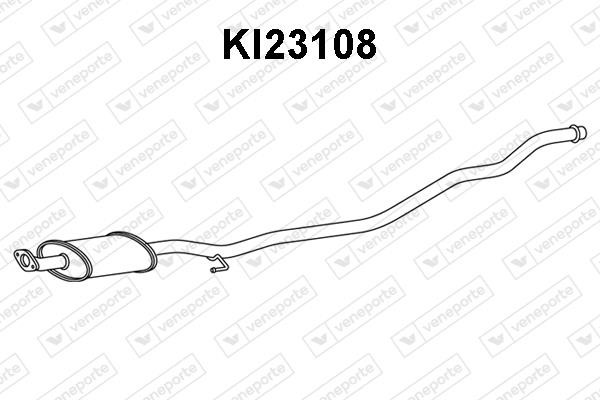 Veneporte KI23108 Front Silencer KI23108: Buy near me in Poland at 2407.PL - Good price!
