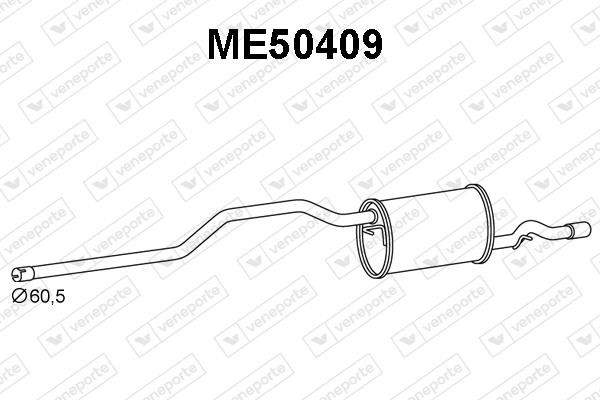 Veneporte ME50409 Shock absorber ME50409: Buy near me in Poland at 2407.PL - Good price!