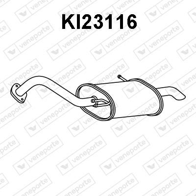 Veneporte KI23116 Endschalldämpfer KI23116: Kaufen Sie zu einem guten Preis in Polen bei 2407.PL!