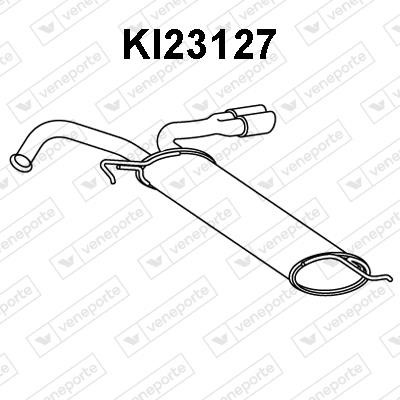 Veneporte KI23127 Endschalldämpfer KI23127: Kaufen Sie zu einem guten Preis in Polen bei 2407.PL!
