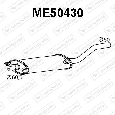 Veneporte ME50430 Shock absorber ME50430: Buy near me in Poland at 2407.PL - Good price!