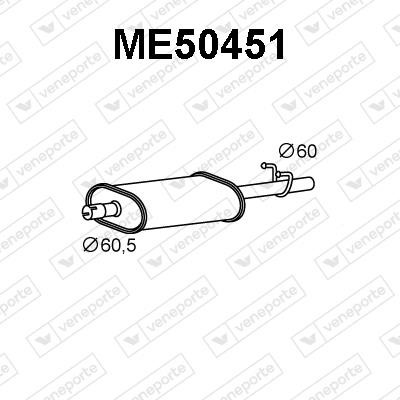 Veneporte ME50451 Shock absorber ME50451: Buy near me in Poland at 2407.PL - Good price!