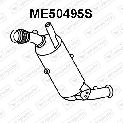 Veneporte ME50495S Фильтр сажевый DPF ME50495S: Отличная цена - Купить в Польше на 2407.PL!