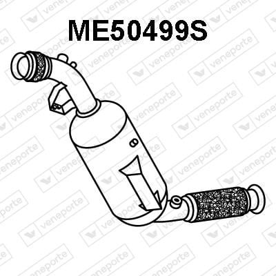 Veneporte ME50499S Diesel particulate filter DPF ME50499S: Buy near me in Poland at 2407.PL - Good price!