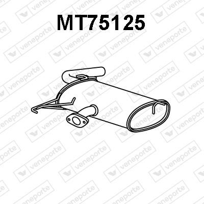 Veneporte MT75125 Stoßdämpfer MT75125: Kaufen Sie zu einem guten Preis in Polen bei 2407.PL!